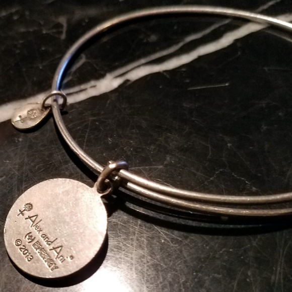 Alex And Ani Friend Charm Bangle Bracelet Russian - Picture 7 of 8